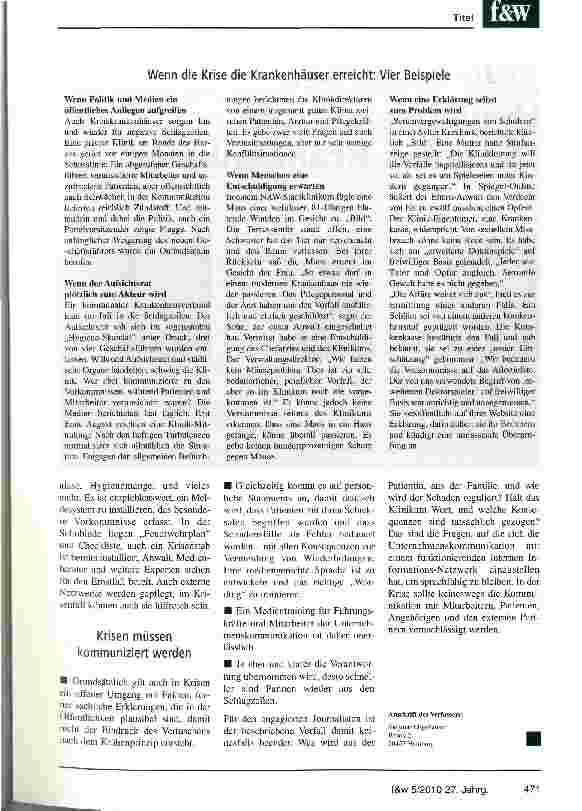 Vorschauseite 2: Vorbeugen statt heilen