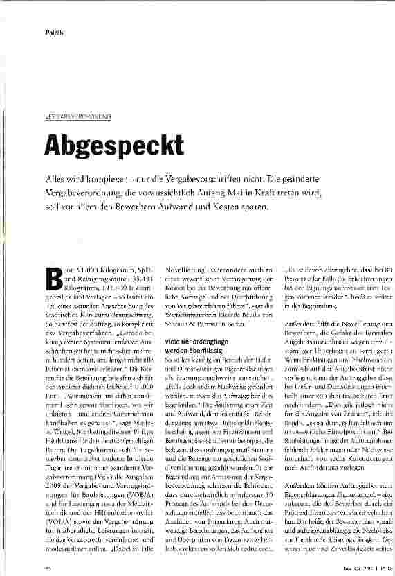 Vorschauseite 1: Abgespeckt