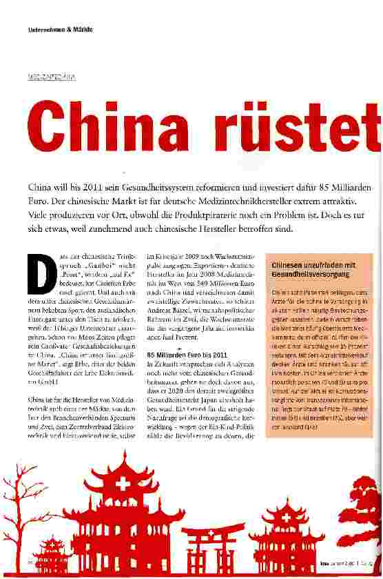 Vorschauseite 1: China rüstet auf