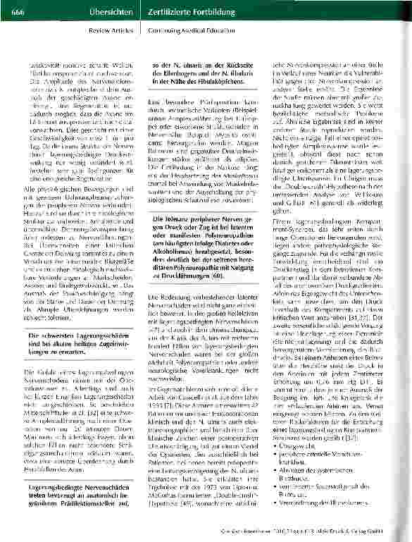 Vorschauseite 3: Lagerungsbedingte Nervenschäden - Entstehung, klinisches Bild, Differenzialdiagnose undgutachterliche Bewertung