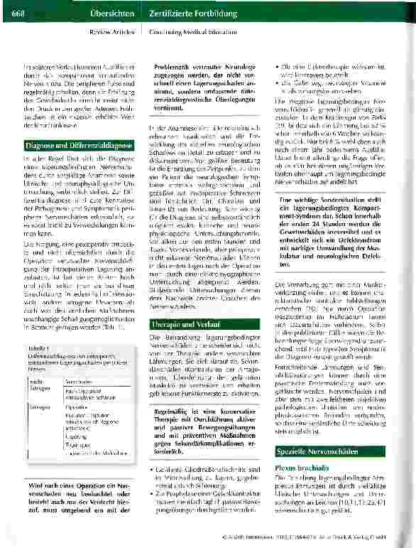 Vorschauseite 5: Lagerungsbedingte Nervenschäden - Entstehung, klinisches Bild, Differenzialdiagnose undgutachterliche Bewertung