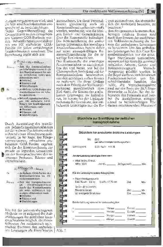 Vorschauseite 2: Die modifizierte Vollkostenrechnung (IV)