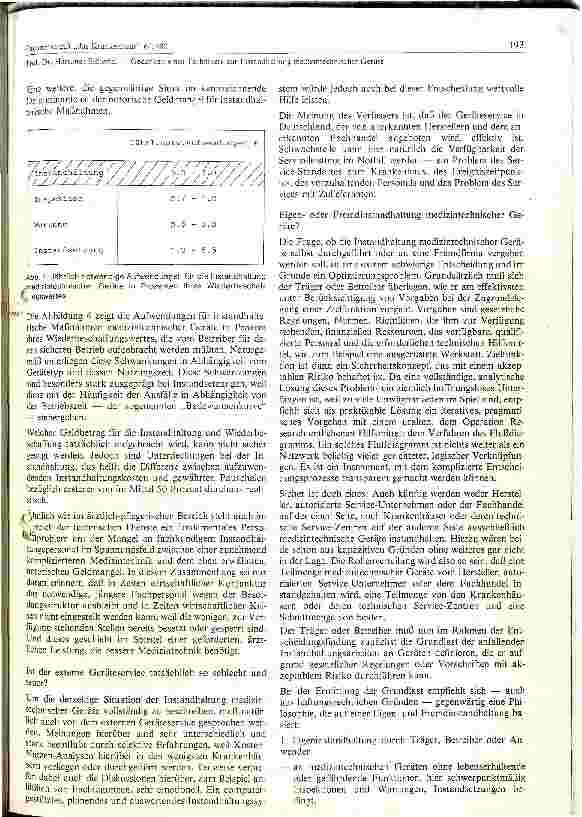 Vorschauseite 5: Editorial -Gedanken eines Technikers zur Instandhaltung medizinischtechnischer Geräte