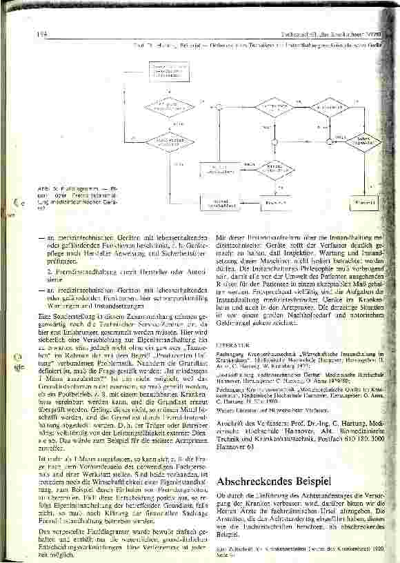 Vorschauseite 6: Editorial -Gedanken eines Technikers zur Instandhaltung medizinischtechnischer Geräte