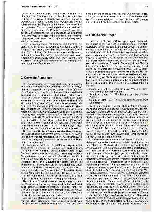 Vorschauseite 2: Weiterbildung in der Krankenpflege