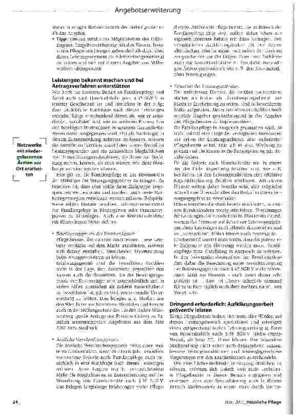 Vorschauseite 3: „Wir bauen die Familienpflege weiter aus