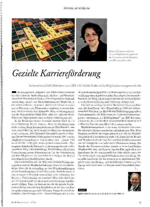Vorschauseite 1: Gezielte Karriereförderung