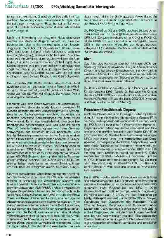 Vorschauseite 4: Abbildung ökonomischer Schweregrade im australischen DRG-System - Basis für die deutsche Adaption