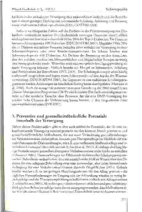 Vorschauseite 3: Empowerment als theoretische Grundlage fiir ein berufsgruppenübergreifendes und wohnortnahes Diabetesmanagement