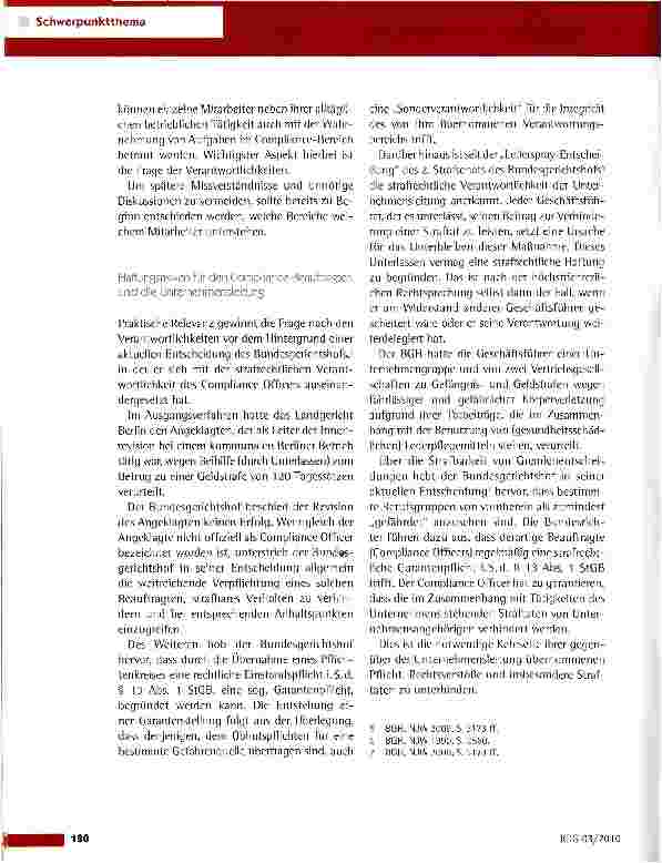 Vorschauseite 5: Compliance - Die Einhaltung von Verhaltensregeln im Gesundheitsdienst