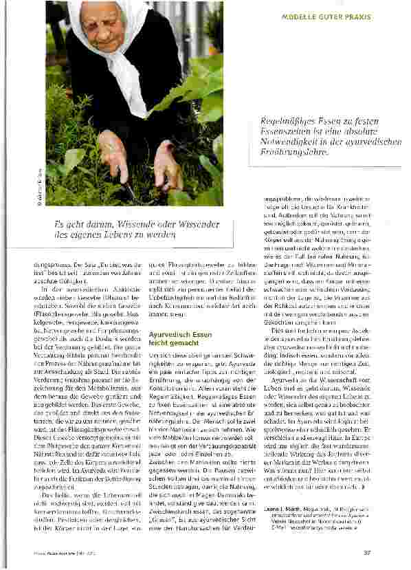 Vorschauseite 2: Wissen, was gut tut.