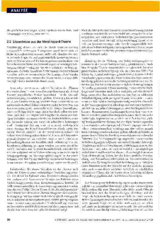 Vorschauseite 4: Mehr Kostenerstattung in der GKV?