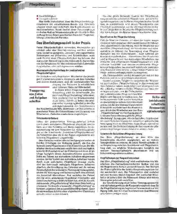 Vorschauseite 5: Nahtlos pflegen Überleitungsmodell in Borken