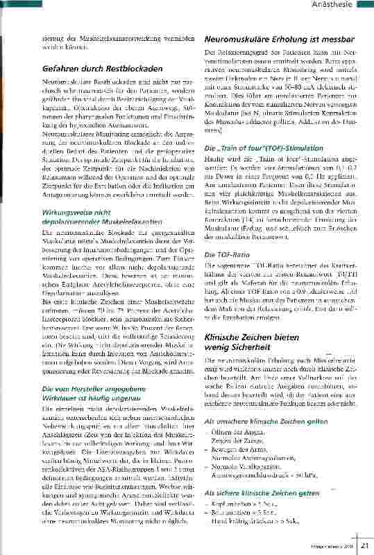 Vorschauseite 2: Wer hustet kann auch atmen?