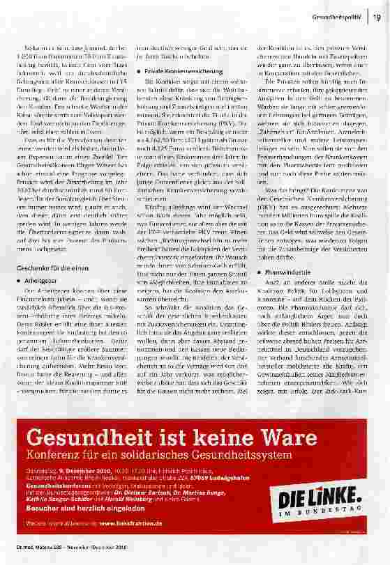 Vorschauseite 2: Verbeugung vor den Lobbyisten