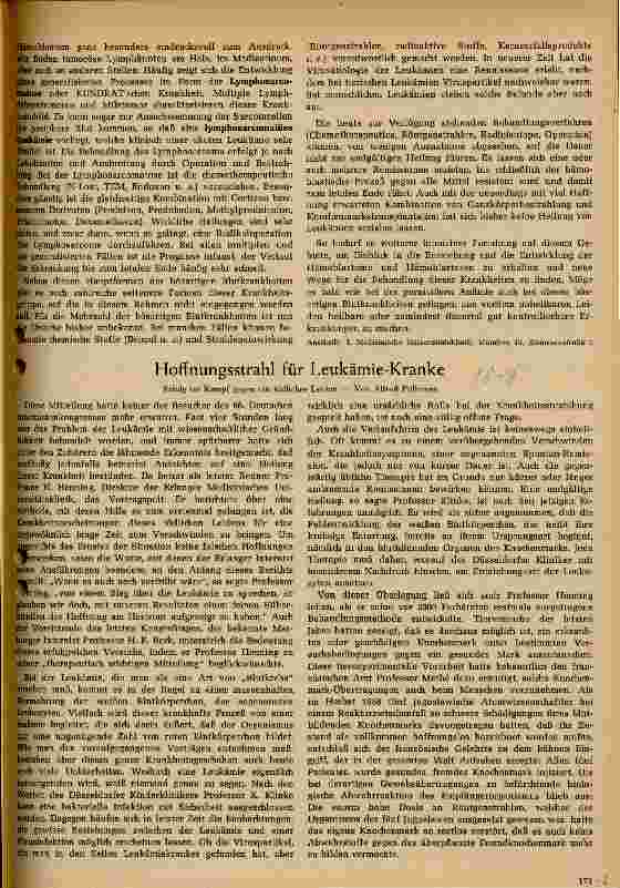 Vorschauseite 3: Die bösartigen Blutkrankheiten