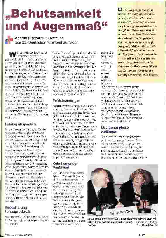 Vorschauseite 1: Behutsamkeit und Augenmaß