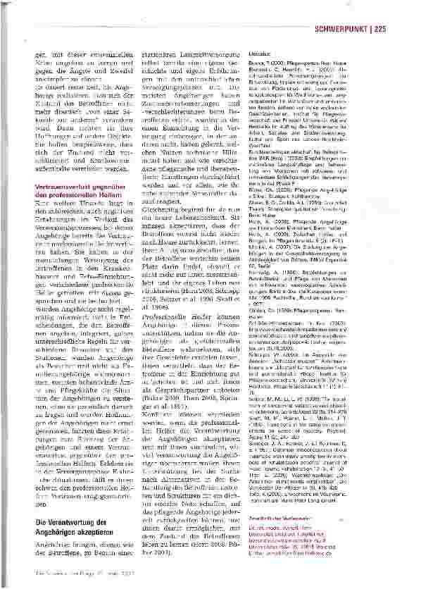 Vorschauseite 4: Angehörige als Betroffene wahrnehmen