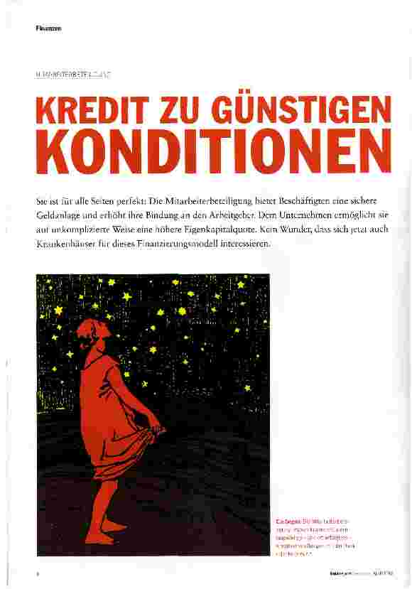 Vorschauseite 1: KREDIT ZU GÜNSTIGEN KONDITIONEN