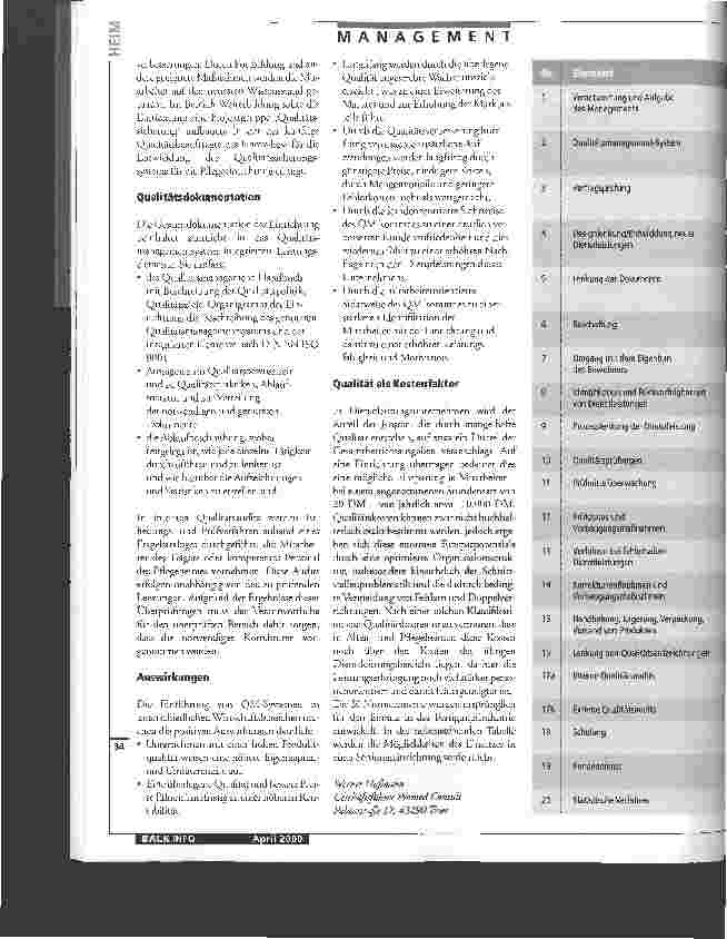 Vorschauseite 3: ISO-Norm für Senioreneinrichtungen Möglichkeiten des Einsatzes