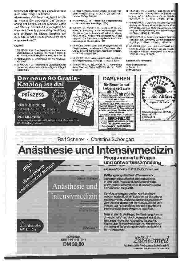 Vorschauseite 3: Pflegeforschung - Versuch einer Standortbestimmung