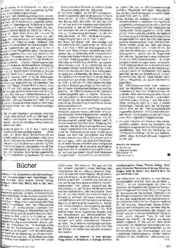 Vorschauseite 2: Gastschwestern sind Arbeitnehmer der DRK-Schwesternschaft