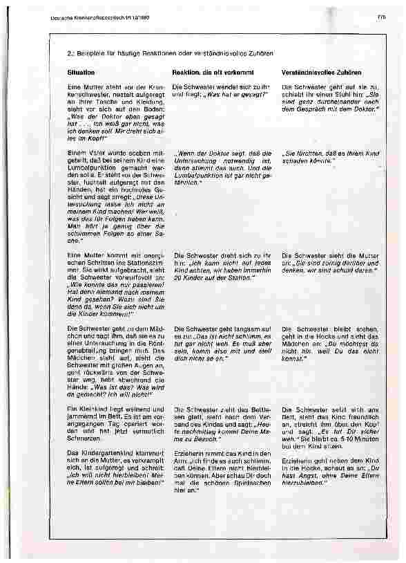 Vorschauseite 3: Gespräch mit Kindern und Eltern