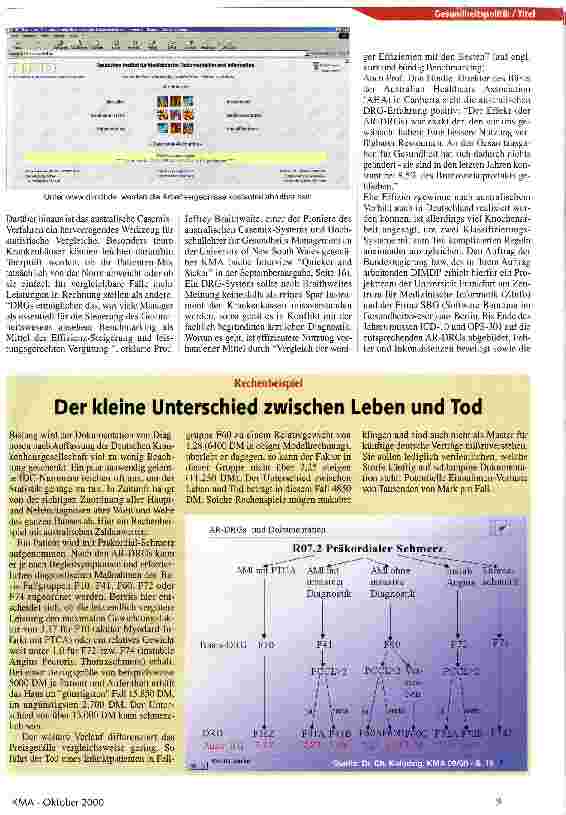 Vorschauseite 2: Olympisches Gold für australische DRGs?