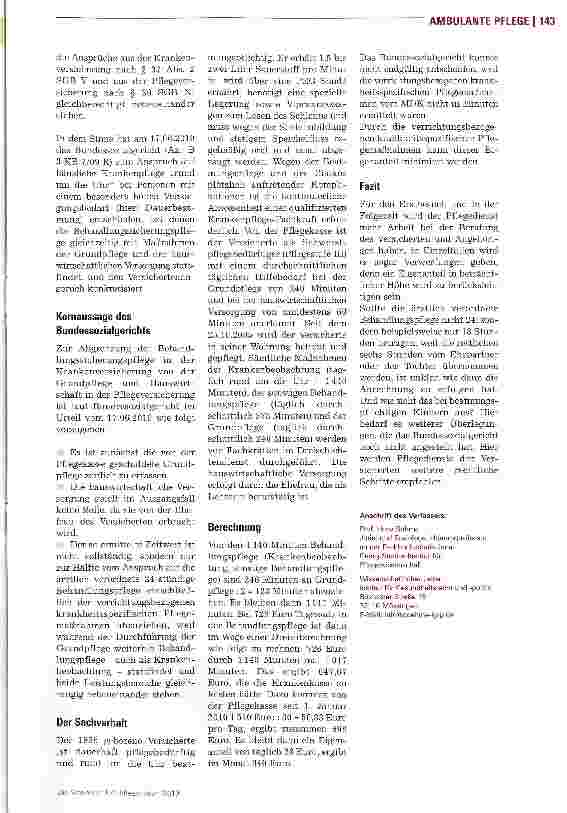 Vorschauseite 2: Wie wird Dauerbeatmung in der häuslichen Pflege abgerechnet?