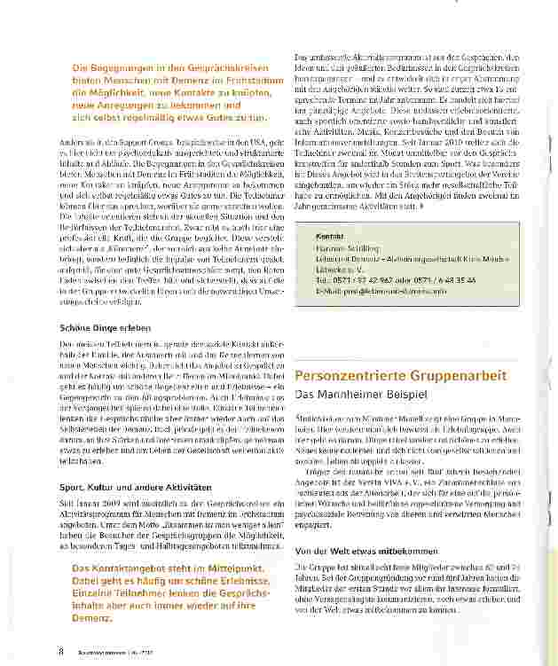 Vorschauseite 3: Von der Psychoedukation bis zur Erlebnisgruppe