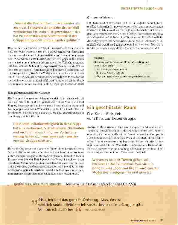 Vorschauseite 4: Von der Psychoedukation bis zur Erlebnisgruppe