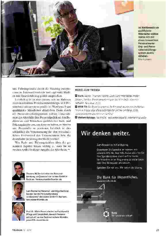 Vorschauseite 4: Netzwerke sind der Schlüssel zum Erfolg