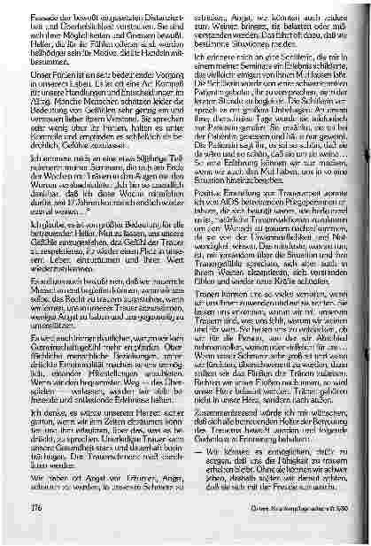 Vorschauseite 3: Tod und Trauer: Des Menschen Fluch oder Ruhm?