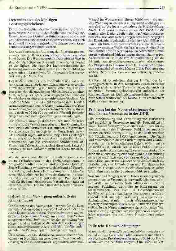 Vorschauseite 3: Der künftige Bedarf an Krankenhausleistungen