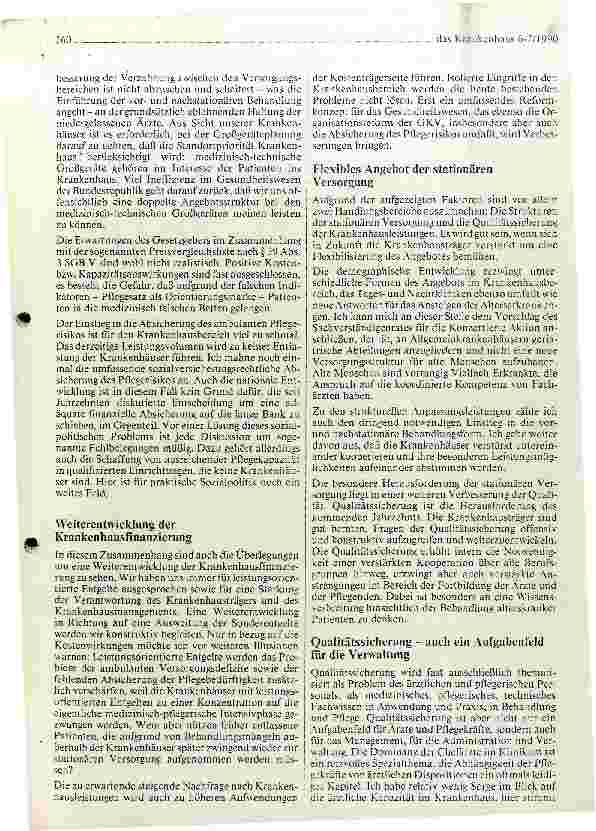 Vorschauseite 4: Der künftige Bedarf an Krankenhausleistungen