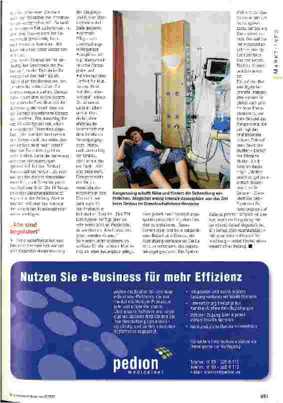 Vorschauseite 2: Wie im Hotel Krankenhäuser legen zunehmend Wert auf wohnliche Patientenzimmer