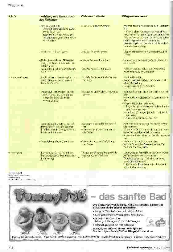Vorschauseite 4: Pflegeplanung für ein Neugeborenes nach Operation einer Blasenekstrophie