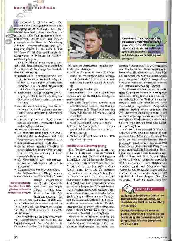 Vorschauseite 3: Seite an Seite Berufsverbände