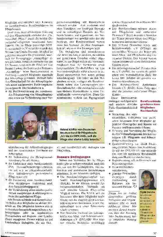 Vorschauseite 4: Seite an Seite Berufsverbände