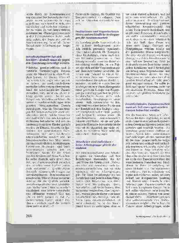 Vorschauseite 3: Was heißt eigentlich Qualität in der interdisziplinären Zusammenarbeit?