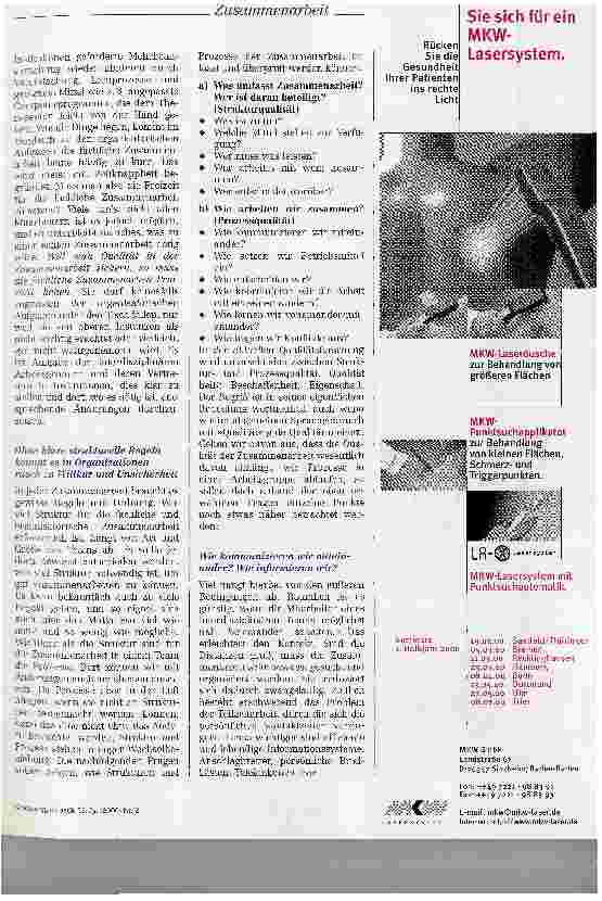 Vorschauseite 6: Was heißt eigentlich Qualität in der interdisziplinären Zusammenarbeit?