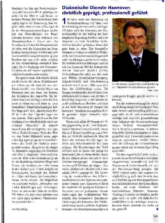 Vorschauseite 4: 150 Jahre Henriettenstiftung - Ein starkes Stück Diakonie
