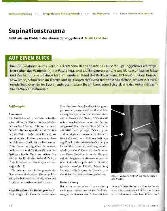 Vorschauseite 1: Supinationstrauma