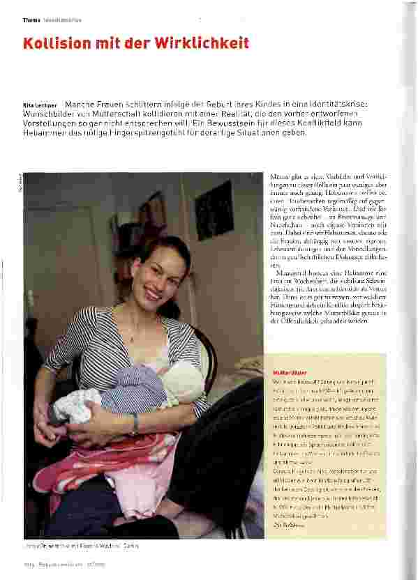 Vorschauseite 1: Kollision mit der Wirklichkeit