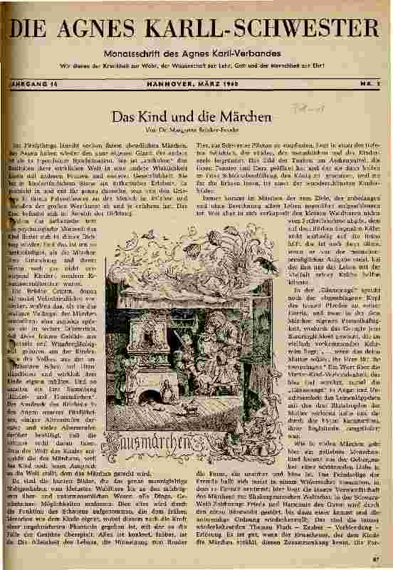 Vorschauseite 1: Das Kind und die Märchen