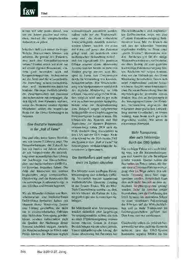 Vorschauseite 2: Elff: Die Herausforderungen der Zukunft haben wir vor Jahren erkannt
