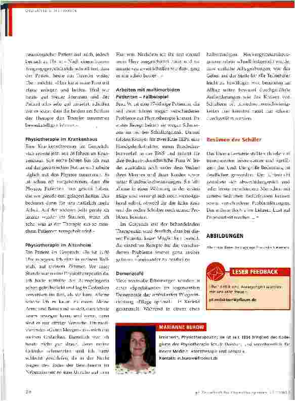 Vorschauseite 3: Ausbildungsthema Geriatrie