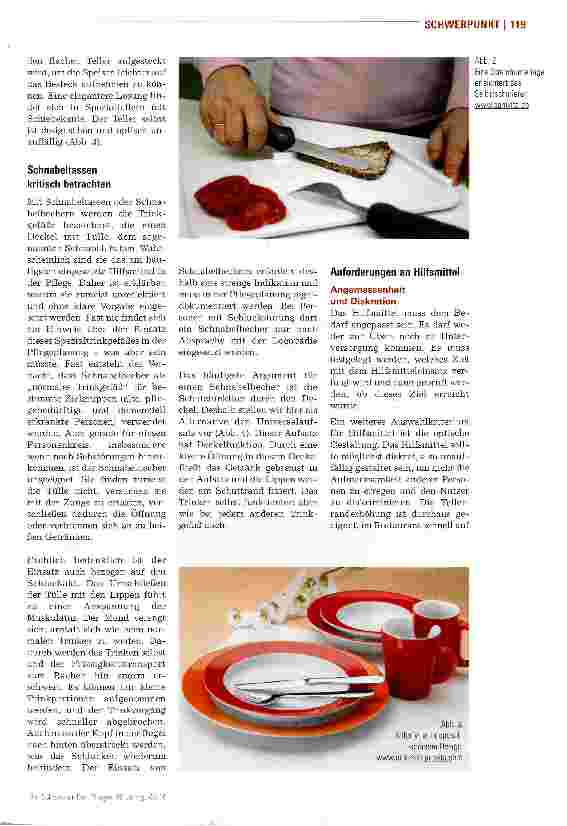 Vorschauseite 2: Mit Becher und Spezialbesteck
