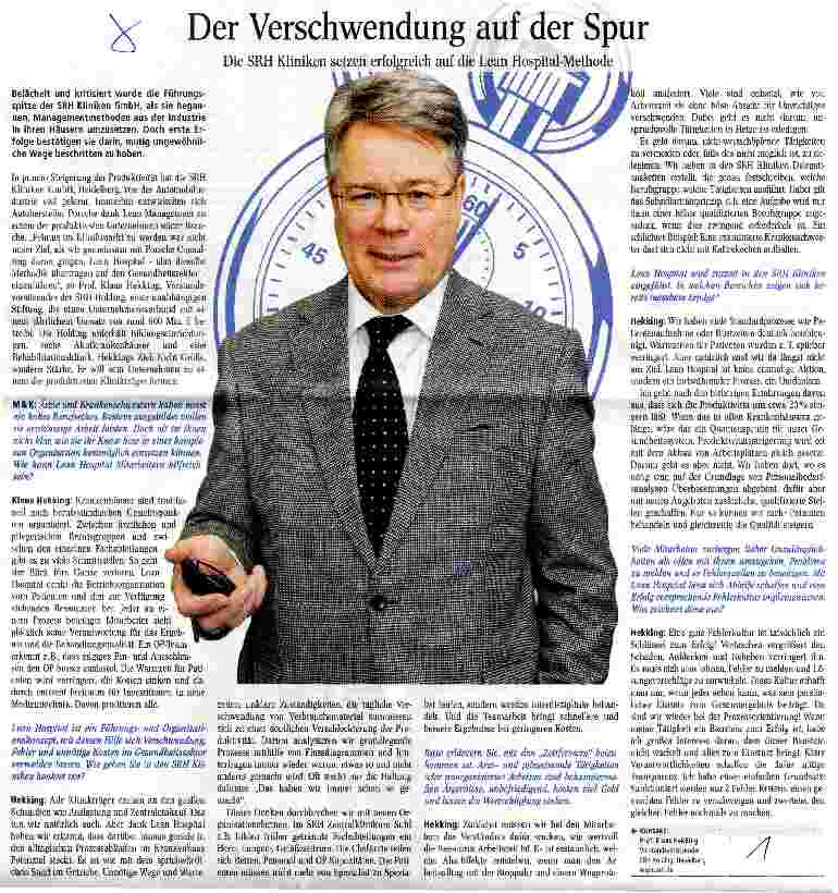 Vorschauseite 1: Der Verschwendung aut der Spur