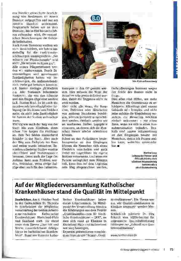 Vorschauseite 2: Orientierung im Krankenhaus